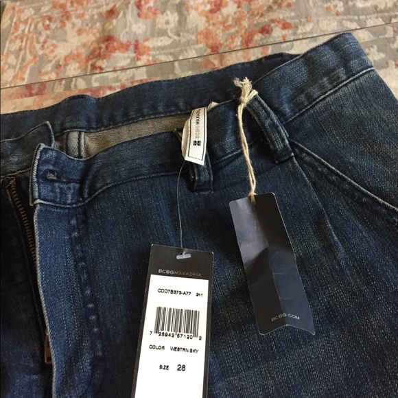 BCBGMaxAzria pleat shirt size 28 - Picture 3 of 4